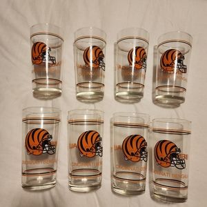 8 Cincinnati Bengals Pint Glasses